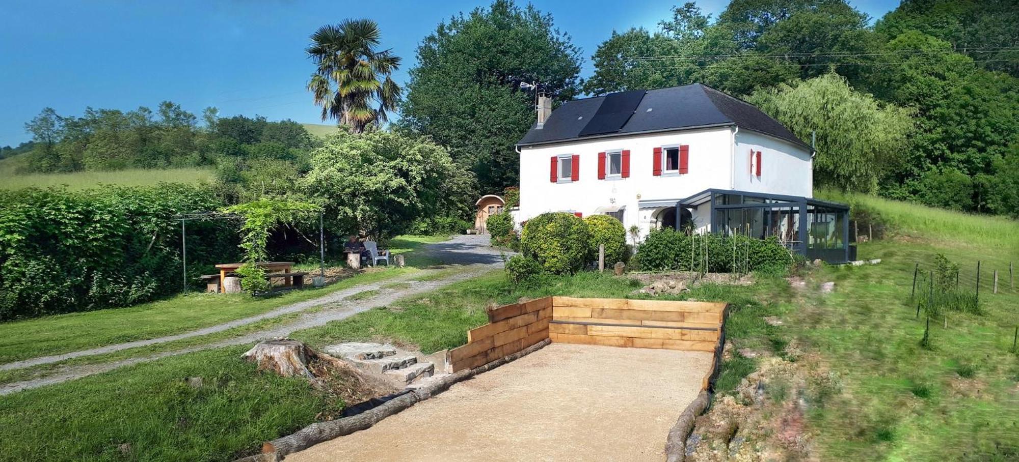 Chez Naty chambres d'hôtes au Pays-Basque Cheraute Exterior foto
